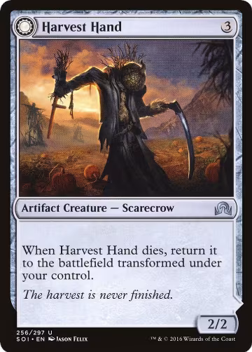 Harvest Hand (256), Shadows over Innistrad — Magic card price