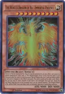 The Winged Dragon of Ra - Immortal Phoenix (MIL1-EN001) — card price