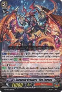 Dragonic Overlord "The Legend" (G-LD02/004EN), G-Legend Deck Vol.2: The Overlord Blaze — Vanguard card price