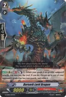 Berserk Lord Dragon (G-LD02/007EN), G-Legend Deck Vol.2: The Overlord Blaze — Vanguard card price