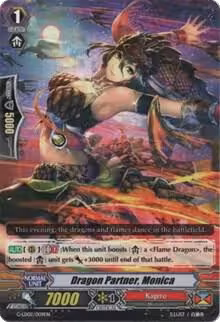 Dragon Partner, Monica (G-LD02/009EN), G-Legend Deck Vol.2: The Overlord Blaze — Vanguard card price
