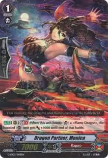 Dragon Partner, Monica (RRR Foil) (G-LD02/009EN), G-Legend Deck Vol.2: The Overlord Blaze — Vanguard card price