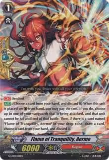 Flame of Tranquility, Aermo (G-LD02/011EN), G-Legend Deck Vol.2: The Overlord Blaze — Vanguard card price