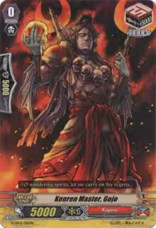 Kenren Master, Gojo (G-LD02/015EN), G-Legend Deck Vol.2: The Overlord Blaze — Vanguard card price