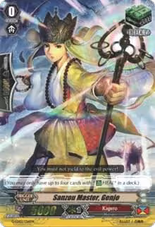 Sanzou Master, Genjo (RRR Foil) (G-LD02/016EN), G-Legend Deck Vol.2: The Overlord Blaze — Vanguard card price
