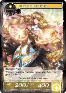 Life Profiteering Priest (BFA-010), Battle for Attoractia — Force of Will card price