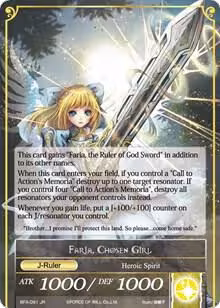 Memoria of the Seven Lands // Faria, Chosen Girl (BFA-091/JR), Battle for Attoractia — Force of Will card price