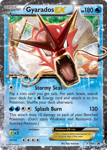 Gyarados EX (XY106), XY Promos — Pokémon card price