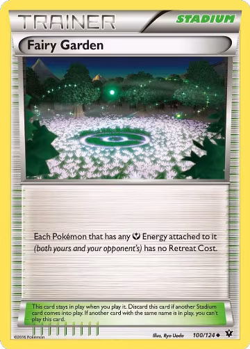 Fairy Garden (100/124), XY - Fates Collide — Pokémon card price