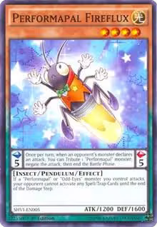 Performapal Fireflux (SHVI-EN005), Shining Victories — Yu-Gi-Oh! card price