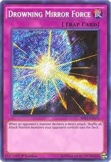 Drowning Mirror Force (SHVI-EN075), Shining Victories — Yu-Gi-Oh! card price