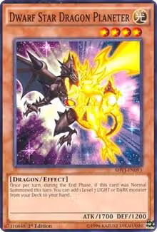 Dwarf Star Dragon Planeter (SHVI-EN093), Shining Victories — Yu-Gi-Oh! card price