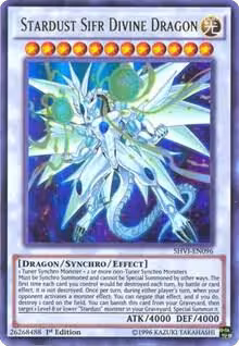 Stardust Sifr Divine Dragon (SHVI-EN096), Shining Victories — Yu-Gi-Oh! card price