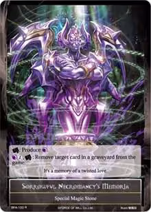 Sorrowful Necromancy's Memoria (BFA-100), Battle for Attoractia — Force of Will card price