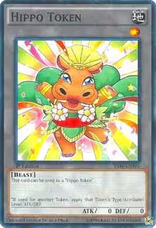Token: Hippo (Orange) (YS16-ENT01), Starter Deck: Yuya — Yu-Gi-Oh! card price