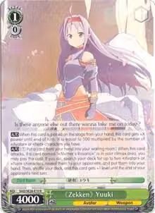 "Zekken" Yuuki (SAO/SE26-E10 R), Sword Art Online II Vol.2 — Weiß Schwarz card price