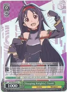 "Sleeping Knights" Yuuki (Parallel Foil) (SAO/SE26-E13 C), Sword Art Online II Vol.2 — Weiß Schwarz card price