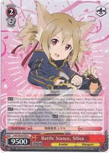 Battle Stance, Silica (Parallel Foil) (SAO/SE26-E26 C), Sword Art Online II Vol.2 — Weiß Schwarz card price