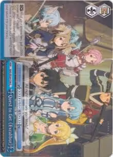 Quest to Get Excalibur (Parallel Foil) (SAO/SE26-E36 C), Sword Art Online II Vol.2 — Weiß Schwarz card price
