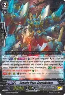 Cosmic Hero, Grandvolver (G-BT07/007EN), G-BT07: Glorious Bravery of Radiant Sword — Vanguard card price
