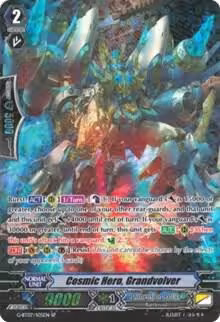 Cosmic Hero, Grandvolver (SP) (G-BT07/S05EN), G-BT07: Glorious Bravery of Radiant Sword — Vanguard card price