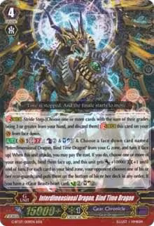 Interdimensional Dragon, Bind Time Dragon (G-BT07/009EN), G-BT07: Glorious Bravery of Radiant Sword — Vanguard card price