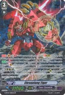 Chronofang Tiger (SP) (G-BT07/S08EN), G-BT07: Glorious Bravery of Radiant Sword — Vanguard card price
