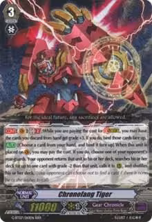 Chronofang Tiger (G-BT07/010EN), G-BT07: Glorious Bravery of Radiant Sword — Vanguard card price