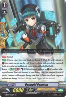 Doctroid Remnon (G-BT07/012EN), G-BT07: Glorious Bravery of Radiant Sword — Vanguard card price