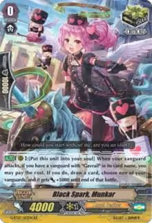 Black Spark, Munkar (G-BT07/013EN), G-BT07: Glorious Bravery of Radiant Sword — Vanguard card price