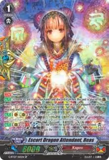 Escort Dragon Attendant, Reas (SP) (G-BT07/S10EN), G-BT07: Glorious Bravery of Radiant Sword — Vanguard card price