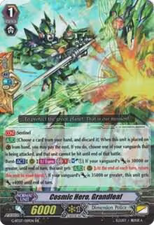 Cosmic Hero, Grandleaf (G-BT07/019EN), G-BT07: Glorious Bravery of Radiant Sword — Vanguard card price