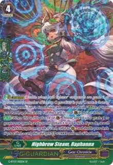Highbrow Steam, Raphanna (SP) (G-BT07/S12EN), G-BT07: Glorious Bravery of Radiant Sword — Vanguard card price
