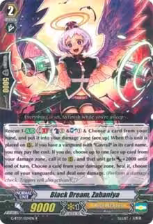 Black Dream, Zabaniya (G-BT07/024EN), G-BT07: Glorious Bravery of Radiant Sword — Vanguard card price