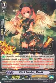 Black Bomber, Maalik (G-BT07/025EN), G-BT07: Glorious Bravery of Radiant Sword — Vanguard card price