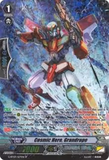 Cosmic Hero, Grandrope (SP) (G-BT07/S27EN), G-BT07: Glorious Bravery of Radiant Sword — Vanguard card price
