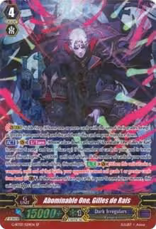 Abominable One, Gilles de Rais (SP) (G-BT07/S29EN), G-BT07: Glorious Bravery of Radiant Sword — Vanguard card price