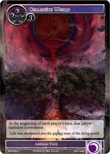 Collapsing World (BFA-062), Battle for Attoractia — Force of Will card price