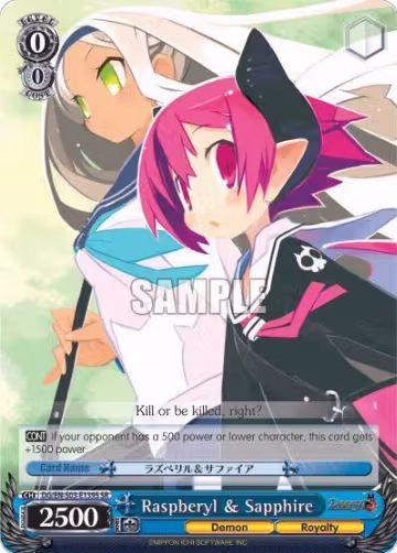 Raspberyl & Sapphire (SR) (DG/EN-S03-E139S SR) — card price