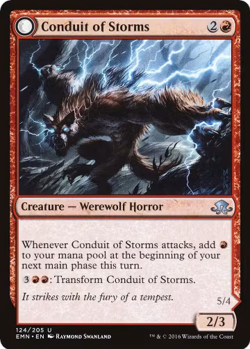 Conduit of Storms (124), Eldritch Moon — Magic card price