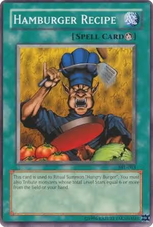 Hamburger Recipe (SRL-063), Spell Ruler — Yu-Gi-Oh! card price