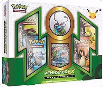 Red & Blue Collection [Venusaur EX], Generations — Pokémon sealed product price