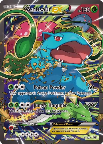 Venusaur EX - XY123 (XY123), XY Promos — Pokémon card price