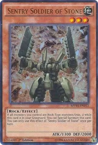 Sentry Soldier of Stone (MVP1-EN012), The Dark Side of Dimensions Movie Pack — Yu-Gi-Oh! card price