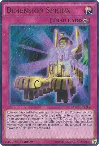 Dimension Sphinx (MVP1-EN023), The Dark Side of Dimensions Movie Pack — Yu-Gi-Oh! card price