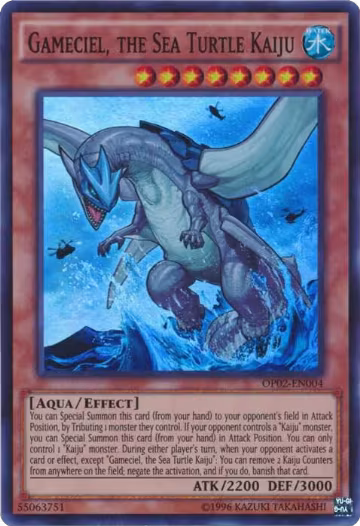 Gameciel, the Sea Turtle Kaiju (OP02-EN004), OTS Tournament Pack 2 — Yu-Gi-Oh! card price