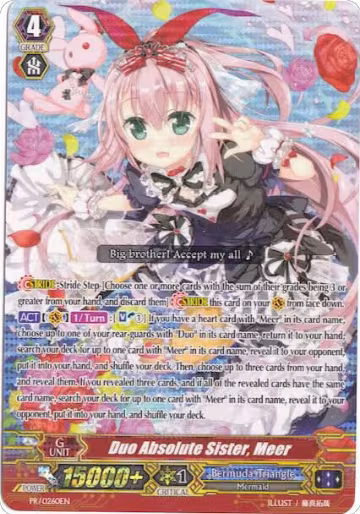 Duo Absolute Sister, Meer (PR/0260EN), Promo Cards — Vanguard card price