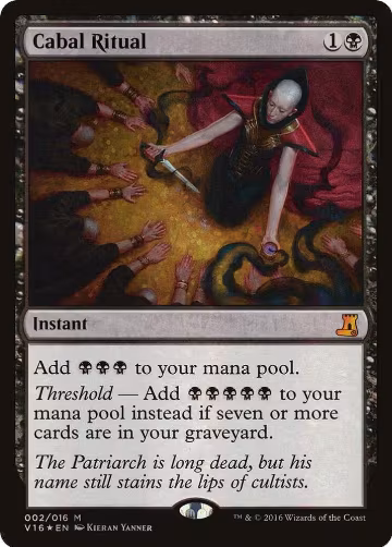 Cabal Ritual (2), From the Vault: Lore — Magic card price