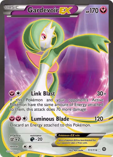 Gardevoir EX (Full Art) (111/114) — card price