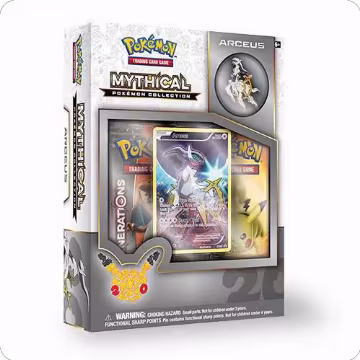 Mythical Pokemon Collection Box [Arceus], Generations — Pokémon sealed product price
